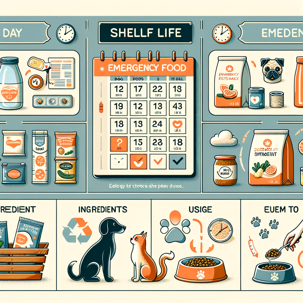 犬・猫のための非常食