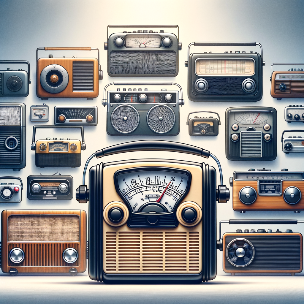 手回し発電ラジオ