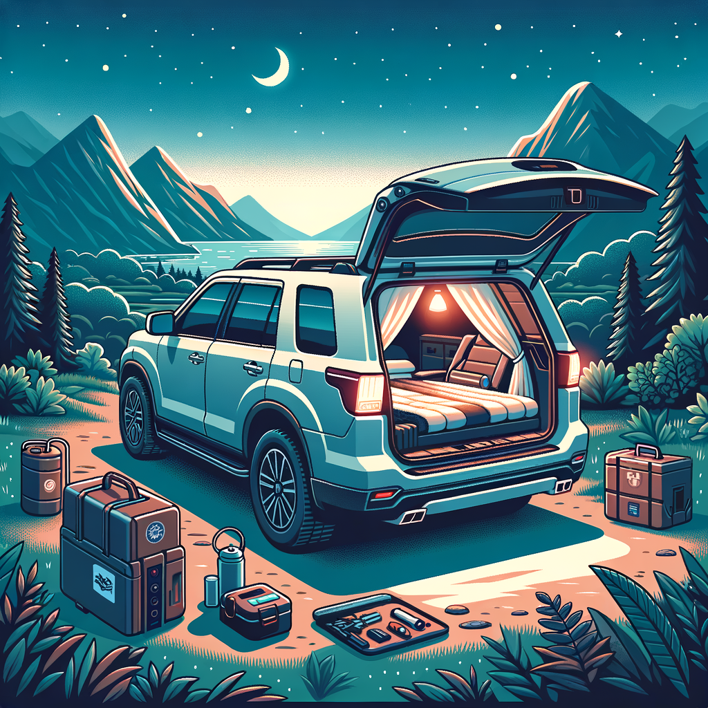 車中泊が防災に強い